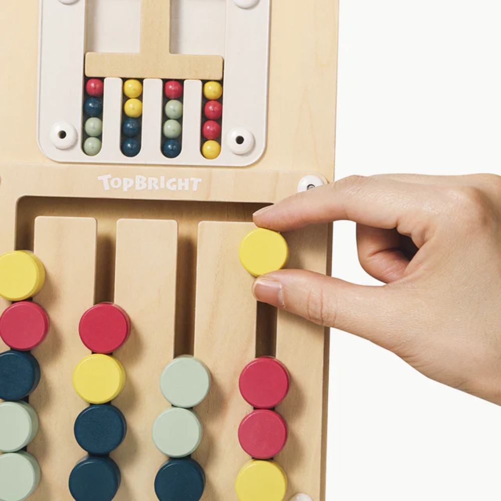 TopBright - Montessori Colour Challenge: Sliding Puzzle Board Game for Kids - Image 4