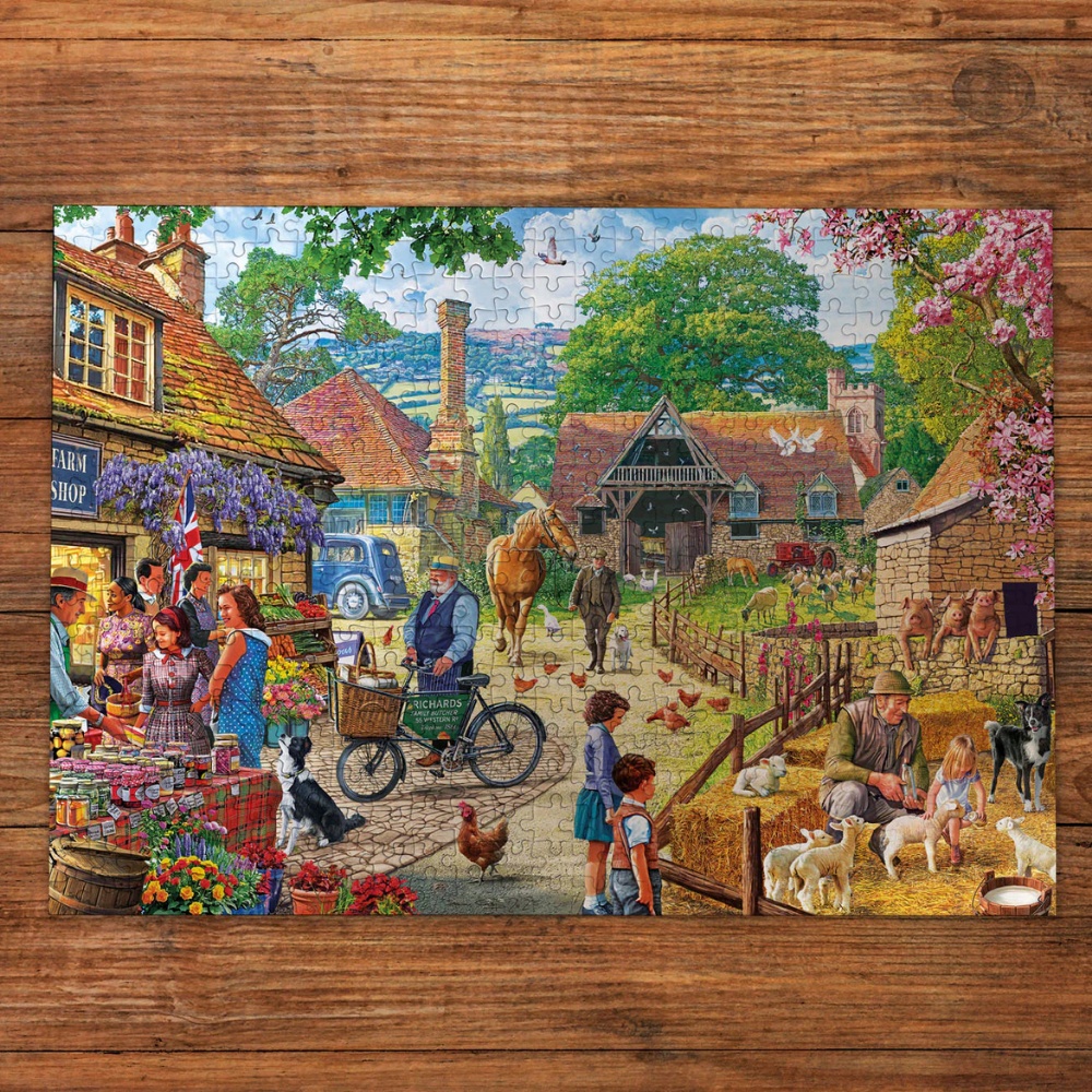 Gibsons - The Farm Shop - XXL Pieces - 100 Piece Jigsaw Puzzle - Image 3