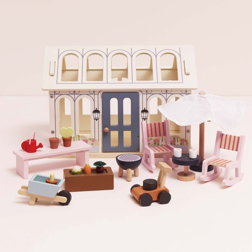 Le Toy Van - Dolls House Furniture: Conservatory - 5pcs - Image 2
