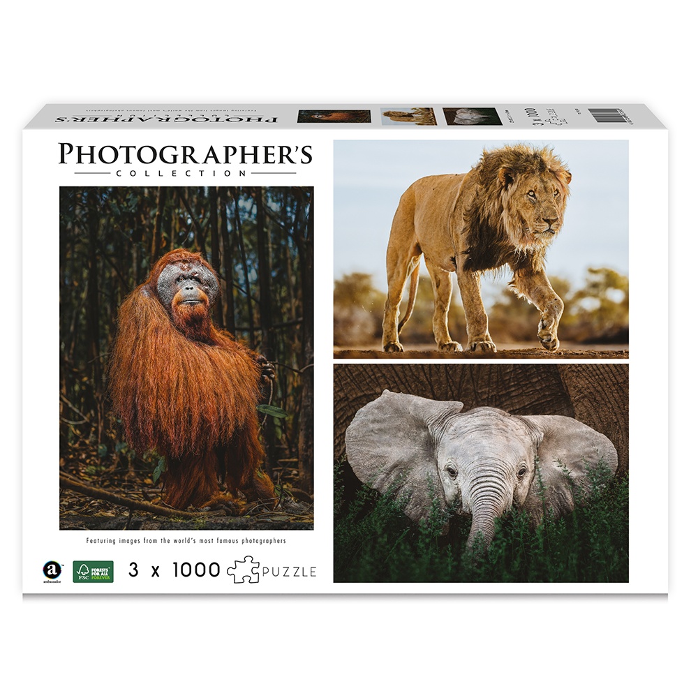 Ambassador - Photographers Collection: 3 x 1000 Piece Puzzle Bundle - Into the Wild - Image 3