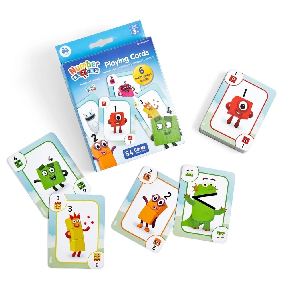 Hand2Mind - Numberblocks® Playing Cards - Set of 54