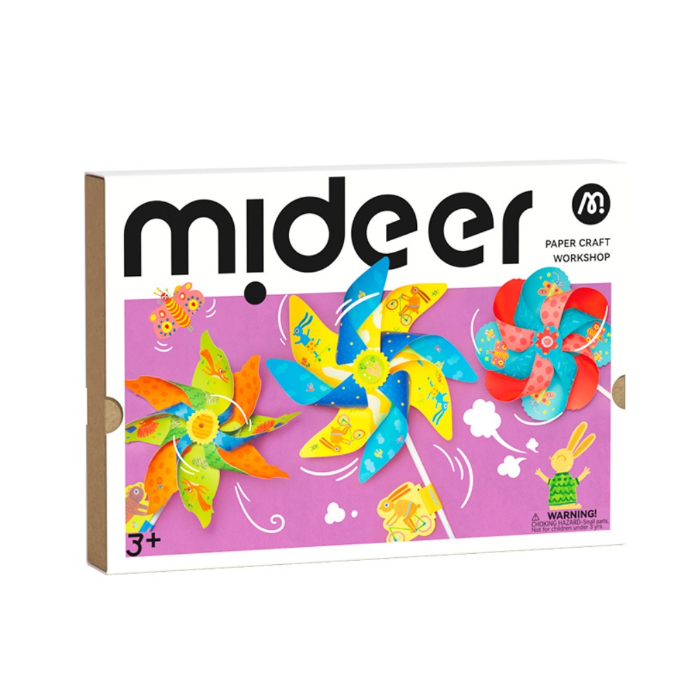 Mideer - Origami Paper Craft Kit: Windmill Kingdom - Image 7