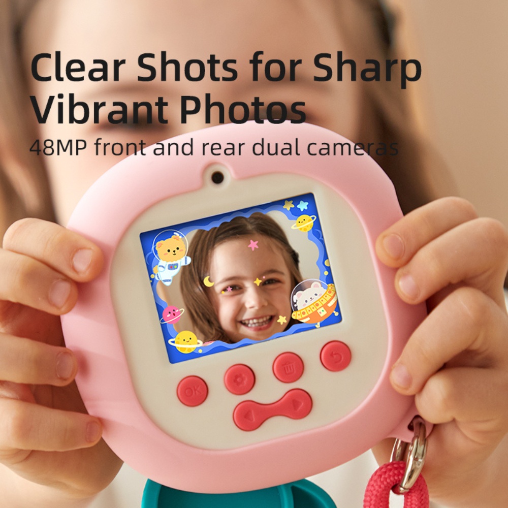 Mideer - Say Cheese Kids Camera - Green and Pink - Image 6