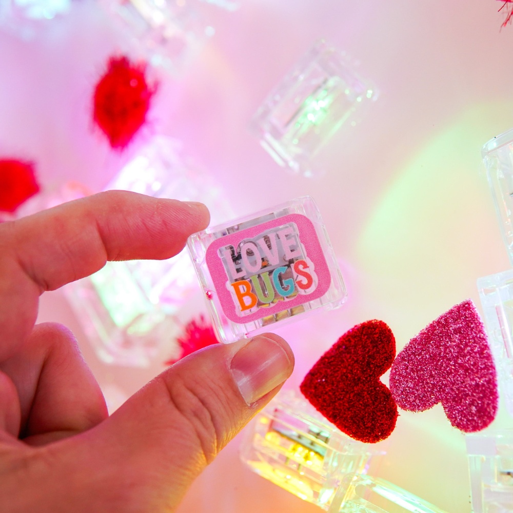 Glo Pals - Water Activated Light-Up Sensory Toys - Love Bugs (6 Pack) - Image 5