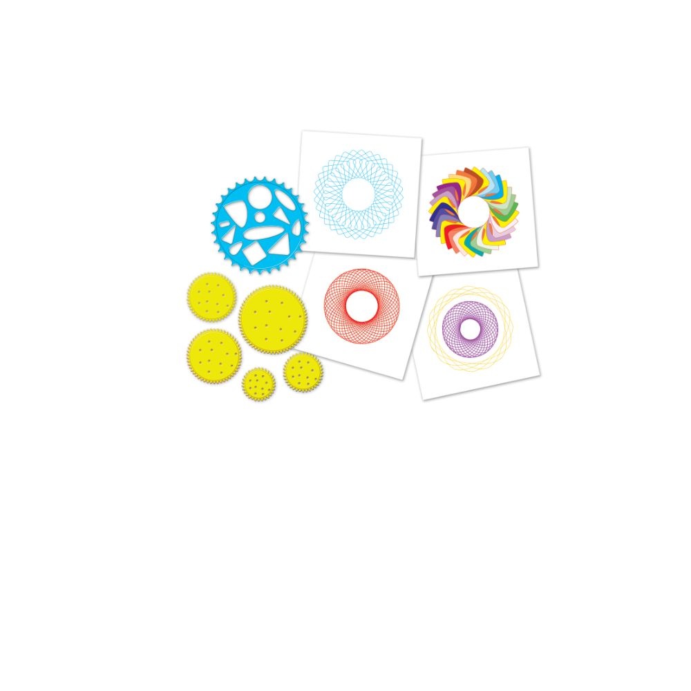 Quercetti - Mandala Drawing Set - Geometric Art & Design Toy for Kids - Image 5