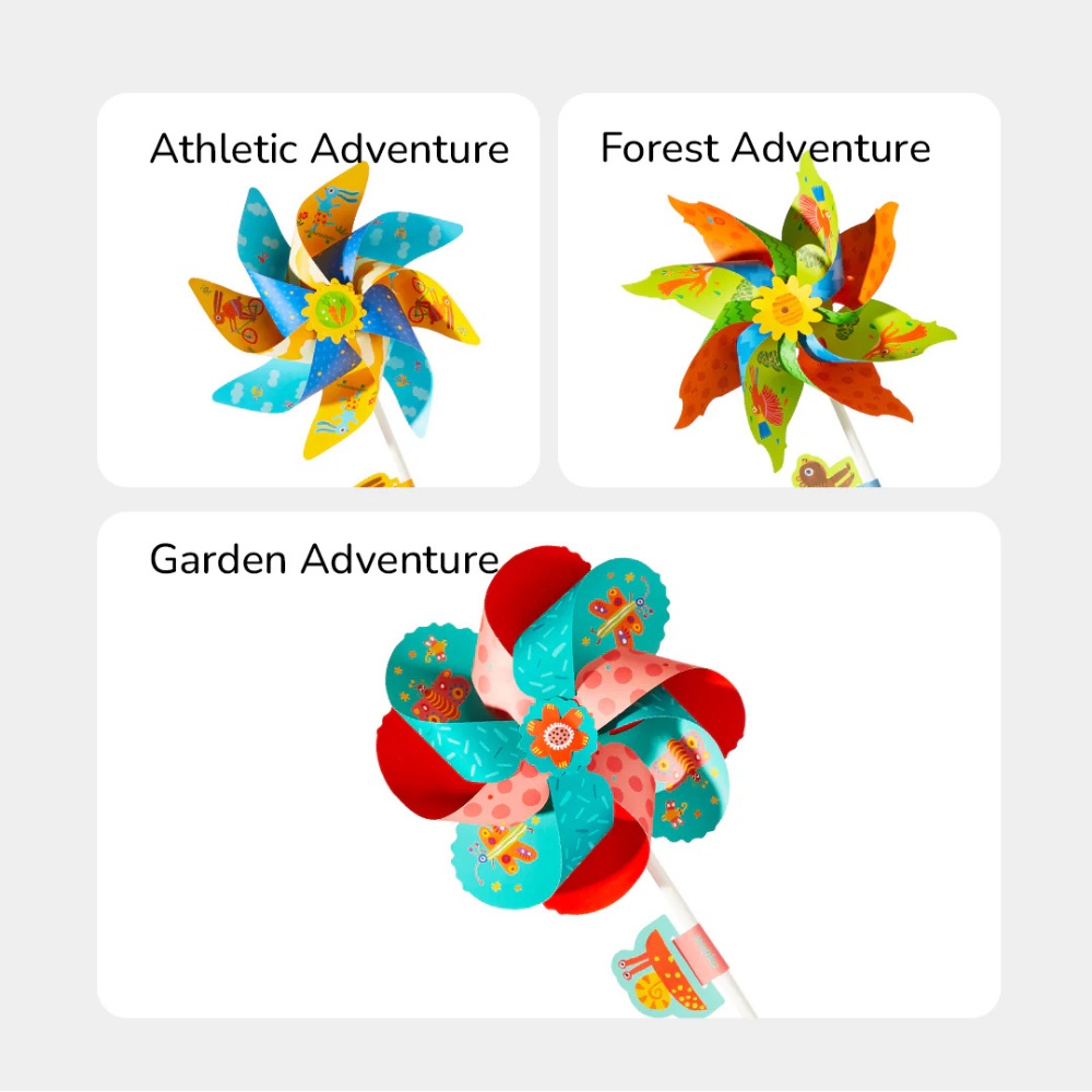 Mideer - Origami Paper Craft Kit: Windmill Kingdom - Image 4