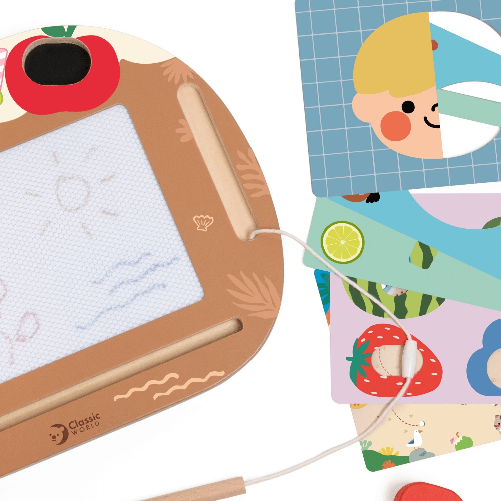 Classic World - Coconut Magnetic Drawing Board - Image 6