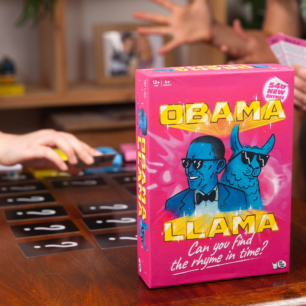 Big Potato Games - Obama Llama - The Rhyming Charades Party Game - 4-20 Players - Image 2