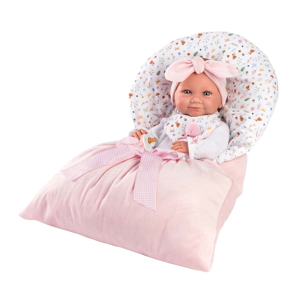 Llorens - Anatomically Correct Baby Girl Doll with Clothing & Accessories: Tina - 40cm - Image 4
