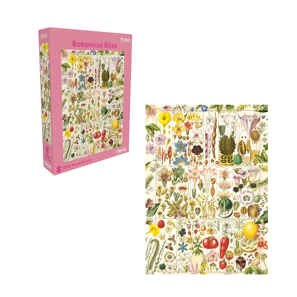 Gibsons - RHS: Botanical Bliss - 1000 Piece Jigsaw Puzzle - Image 5