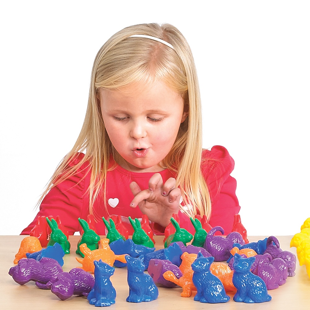 EDX Education - Counters - Jumbo Pets 6 Colours - 48Pc Polybag - Image 2