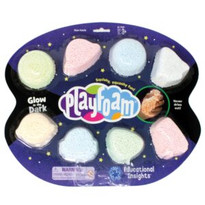 Educational Insights - Playfoam® Sensory Dough - Glow In The Dark 8-Pack