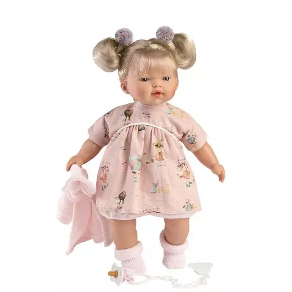 Llorens - Baby Girl Doll with Crying Mechanism, Clothing & Accessories: Aitana - 33cm - Image 3