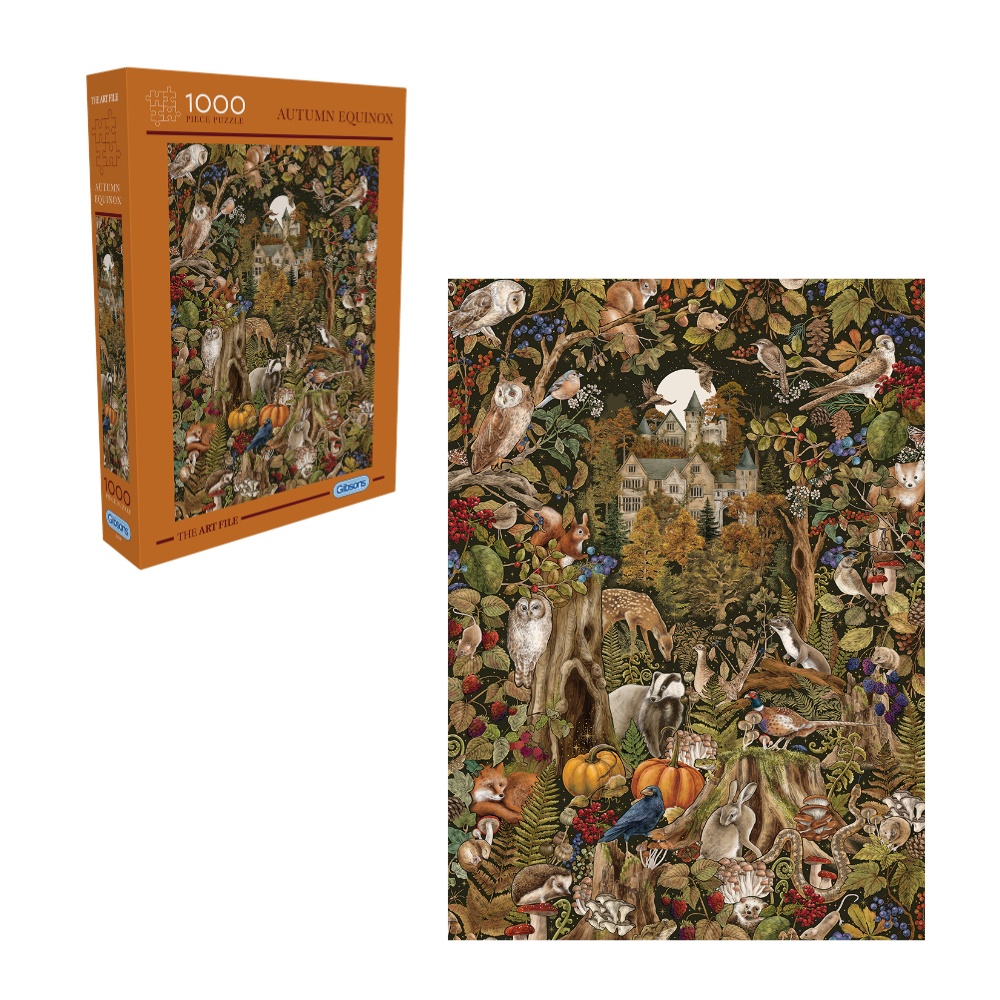 Gibsons - The Art File: Autumn Equinox - 1000 Piece Jigsaw Puzzle - Image 5