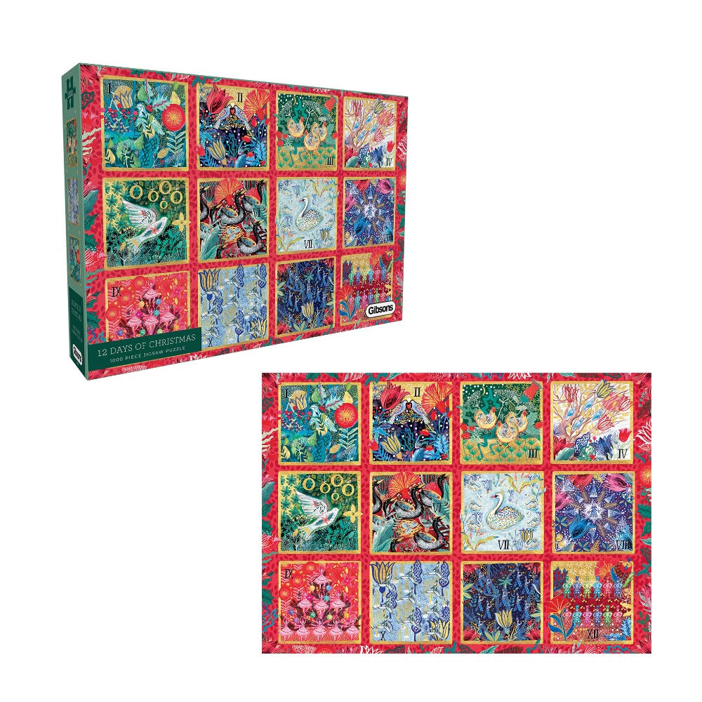 Gibsons - 12 Days of Christmas - 1000 Piece Jigsaw Puzzle - Image 5