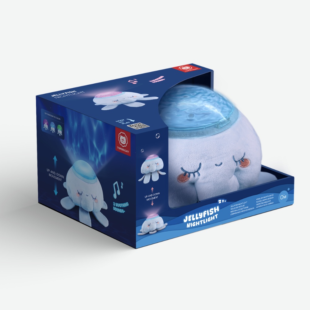 TopBright - Jellyfish Night Light & Projector with Sounds - Image 7
