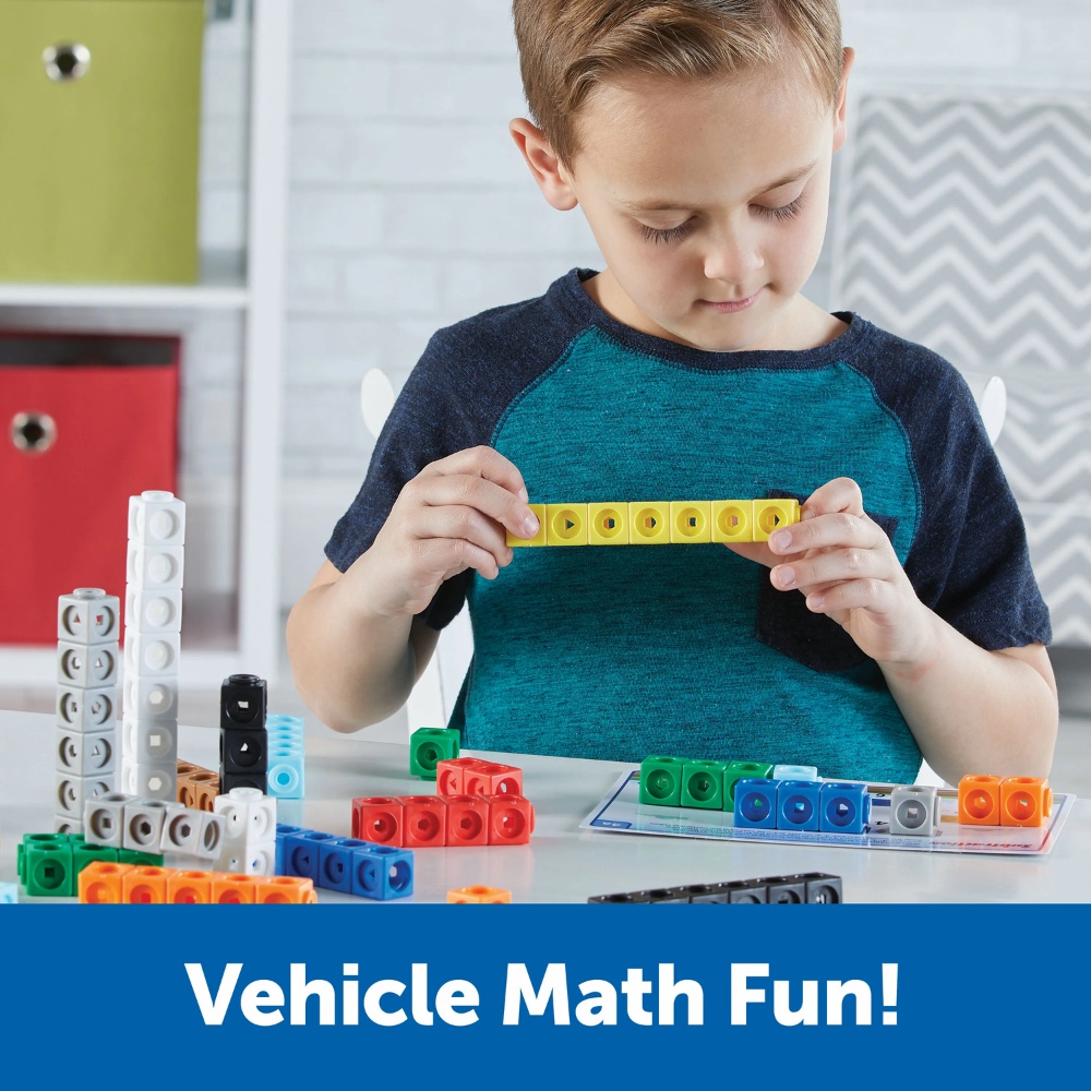 Learning Resources - MathLink® Cubes Early Maths Activity Set - Mathmobiles - Image 2