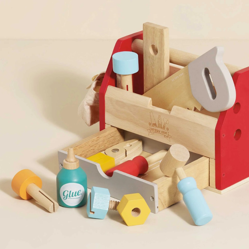 Le Toy Van - Tool Box & Wooden Tools - Image 3