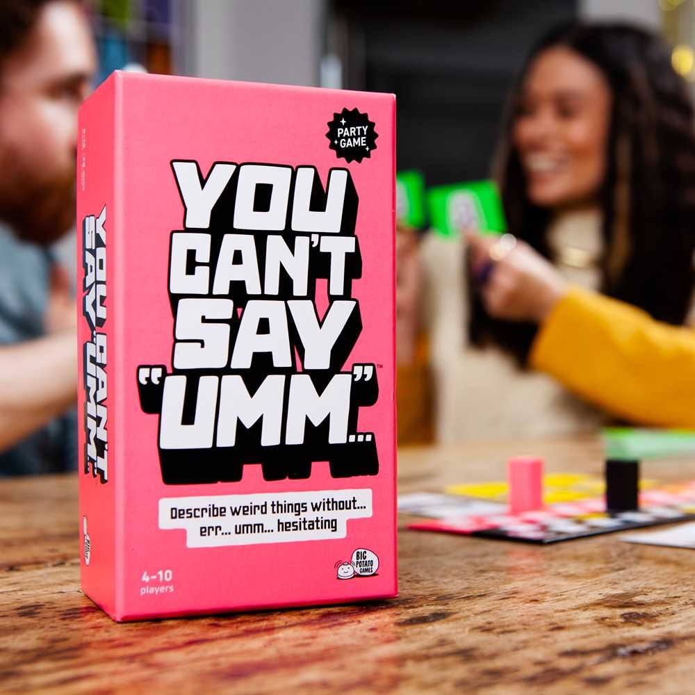 Big Potato Games - You Can't Say Umm - Family Board Game - 2-6 Players - Image 4