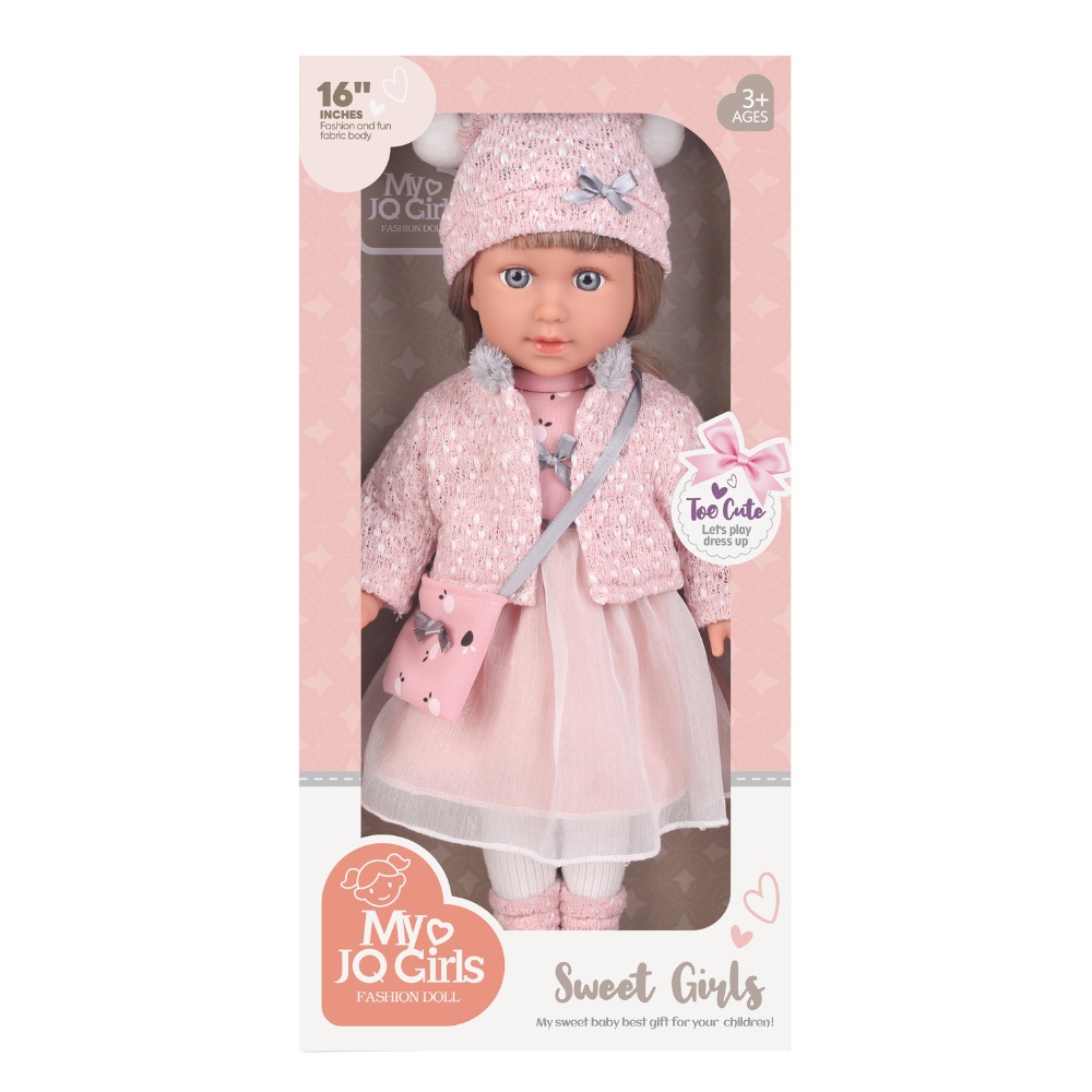Fashion Doll - Leila - Dress, Beanie & Shoes - 40-** - Image 5