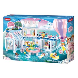 Sluban Building Set: Sea View - Pool Villa - 938pcs