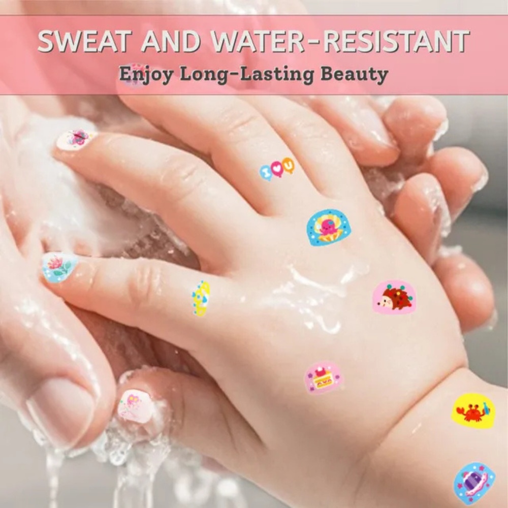 Mideer - Fashion Nail Stickers - Garden Gathering - 300pcs - Image 6
