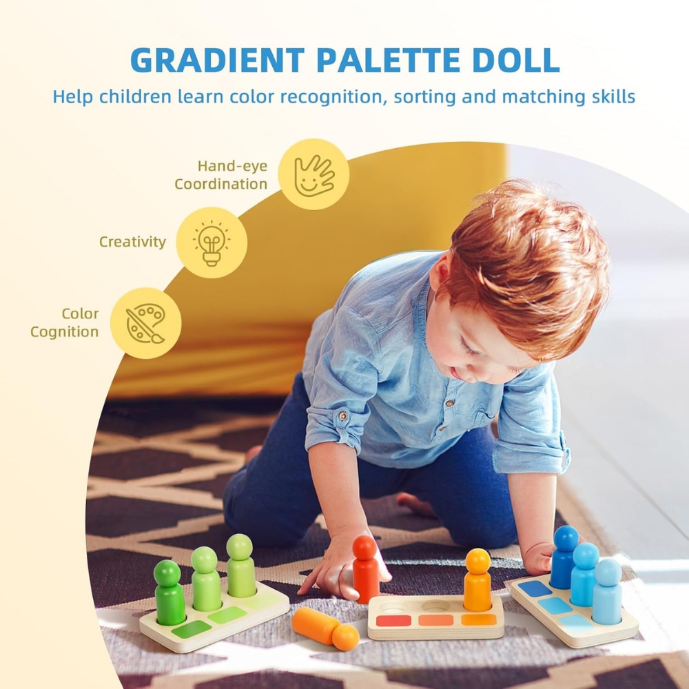 TookyToy - Montessori Activity Box The Colour Playset - 3 Years + - Image 5