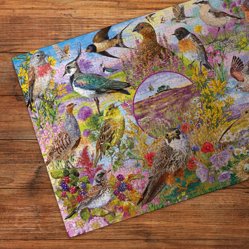 Gibsons - RSPB: Wings in the Wild - 4 x 500 Piece Jigsaw Puzzles - Image 7