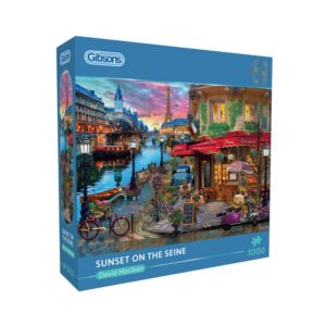 Gibsons - Sunset on the Seine - 1000 Piece Jigsaw Puzzle