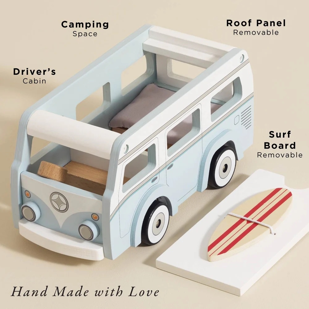 Le Toy Van - Wooden Holiday Camper Van - Image 2