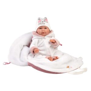 Llorens - Baby Girl Doll with Clothing & Carrycot: Mimi - 42cm
