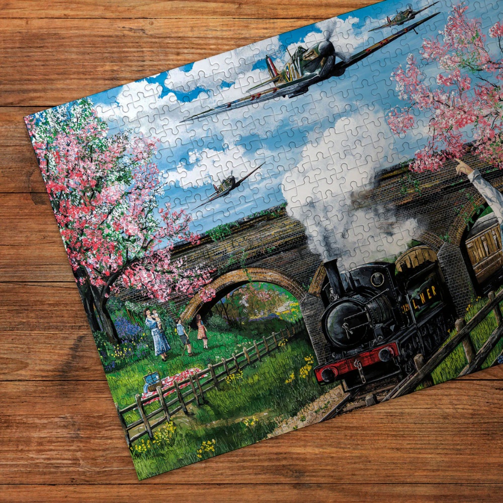 Gibsons - Spitfire Surprise - 1000 Piece Jigsaw Puzzle - Image 4