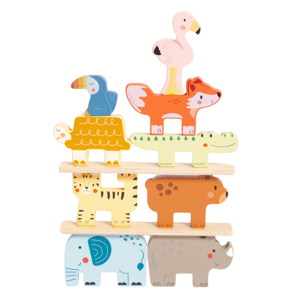 TookyToy - Wooden Stacking Animals Activity Toy - Image 6