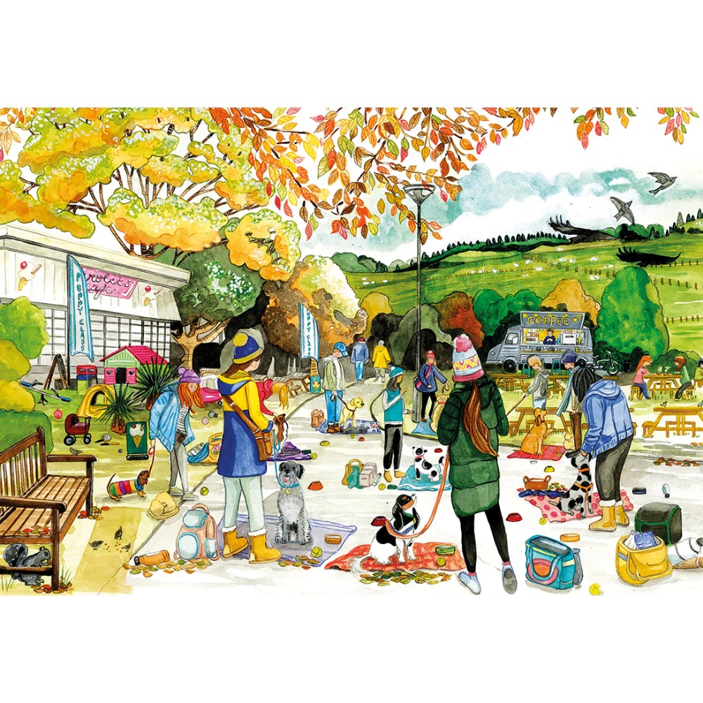 Gibsons - A Dog's Life - 4 x 500 Piece Jigsaw Puzzles - Image 5