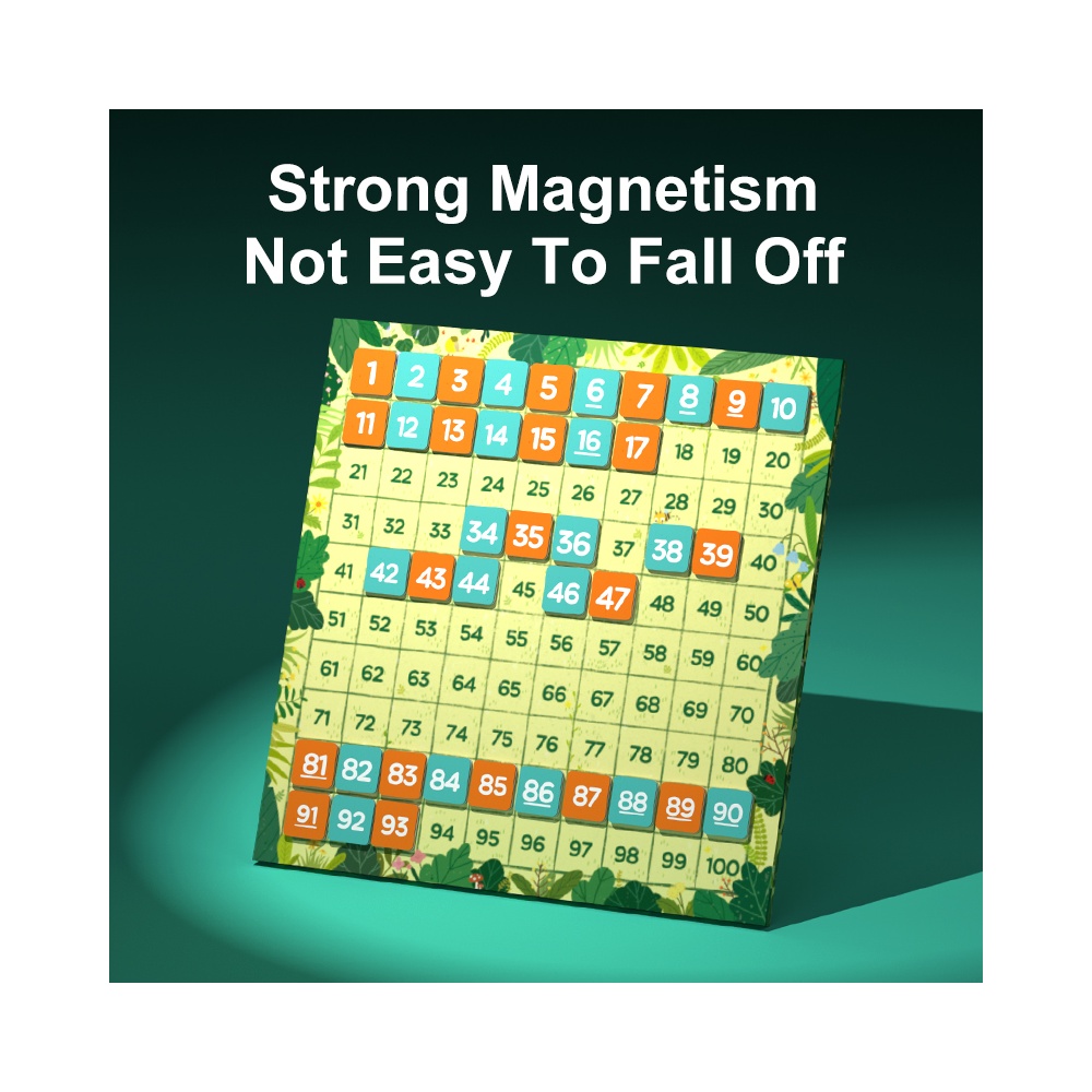 Mideer - Magnetic Hundreds Board - Early Math Counting Game - Image 5