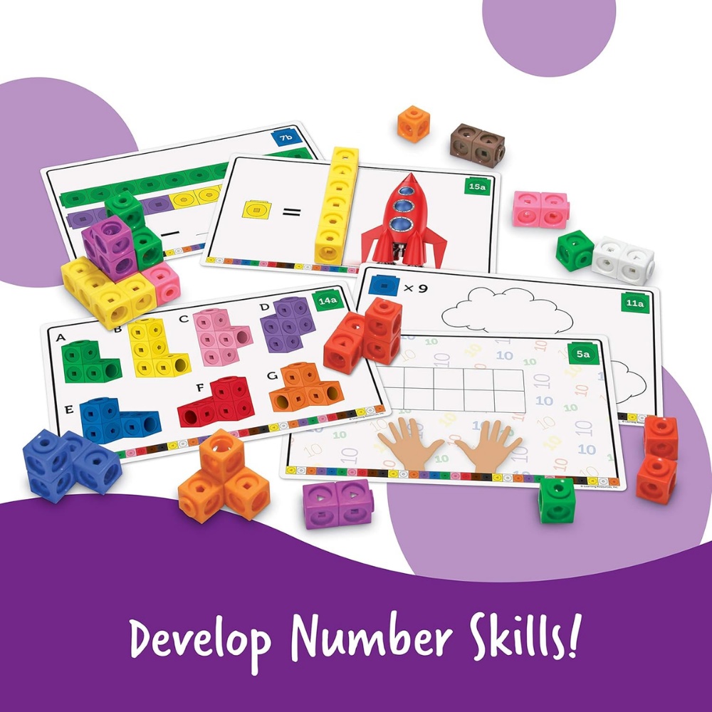 Learning Resources - Mathlink Cubes Activity Set - Image 3