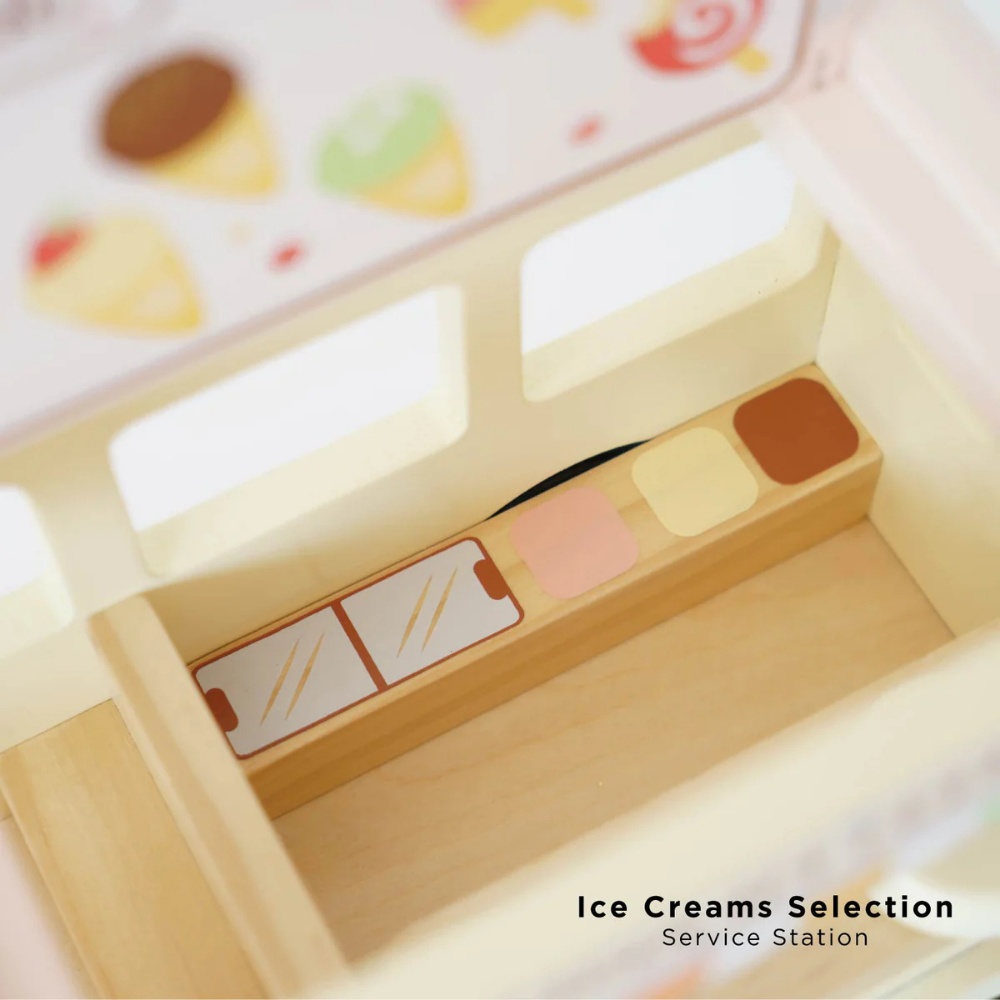 Le Toy Van - Wooden Ice Cream Van - Image 6