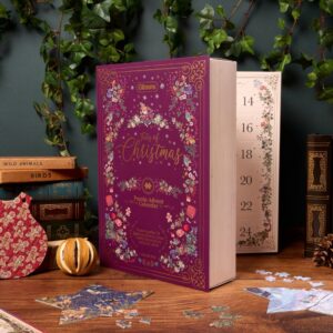Gibsons - The Art File: Tales of Christmas Advent Calendar - 24 Mini Jigsaw Puzzles