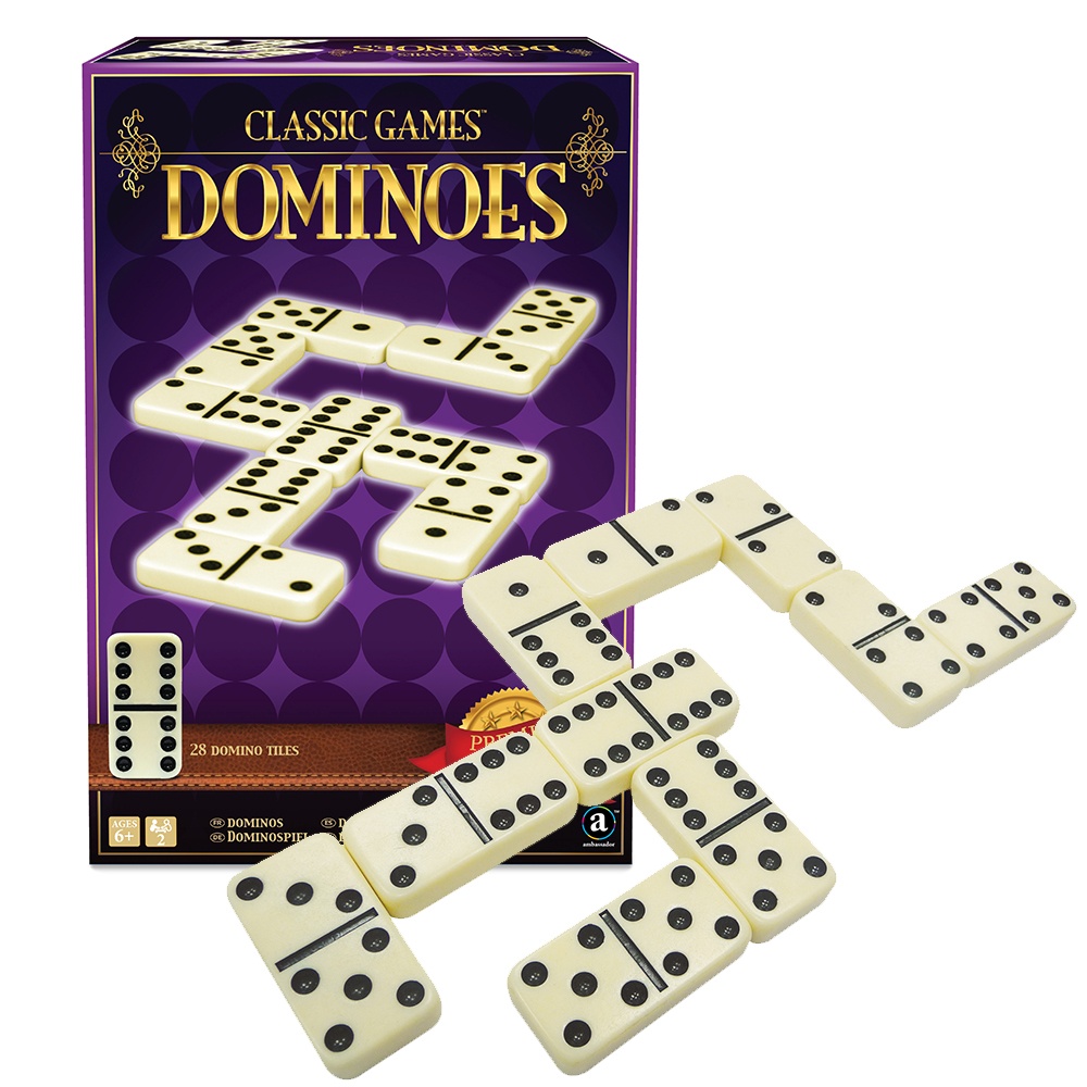 Ambassador - Classic Games - Double-6 Dominoes - Image 4