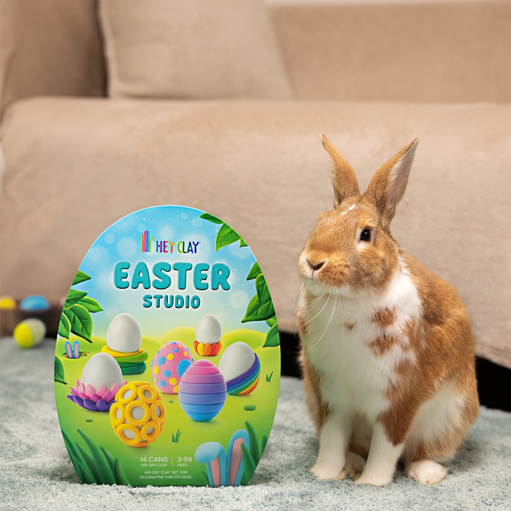 Hey Clay - Modelling Air-Dry Clay with Fun Interactive App - Easter Studio - Image 3