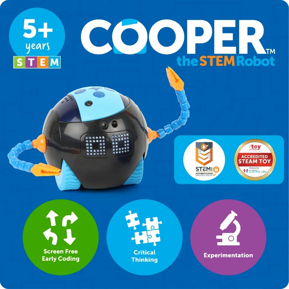 Learning Resources - Cooper™ The STEM & Coding Robot Activity Set - Image 8