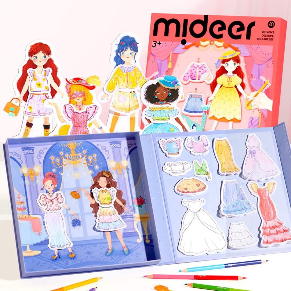 Mideer - Dress-Up Collage Arts & Crafts Set: Sweetheart - Image 6