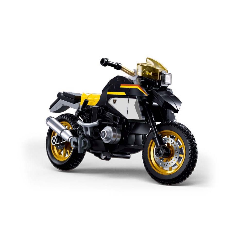 Sluban Building Set: Model Bricks - R1250 MS Motorcycle - 200pcs - Image 3