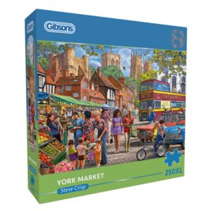 Gibsons - York Market - XL Pieces - 250 Piece Jigsaw Puzzle