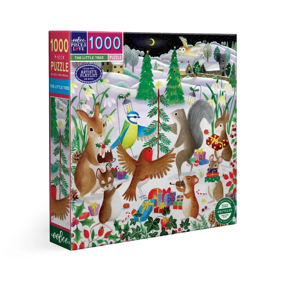 eeBoo - The Little Tree 1000 Piece Square Puzzle