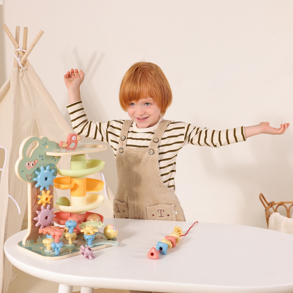 TookyToy - Montessori Tree Tower Multi-Activity Toy - Image 3