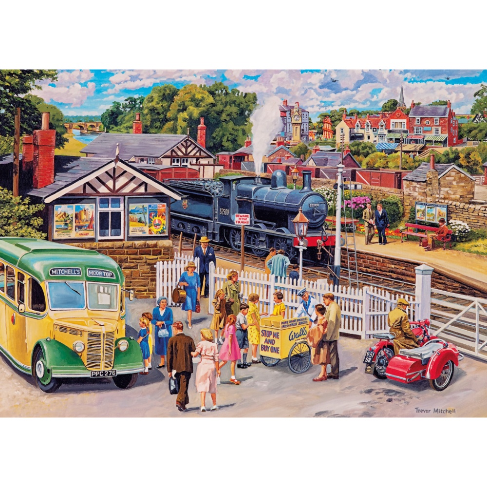 Gibsons - Treats at the Station - 1000 Piece Jigsaw Puzzle - Image 2