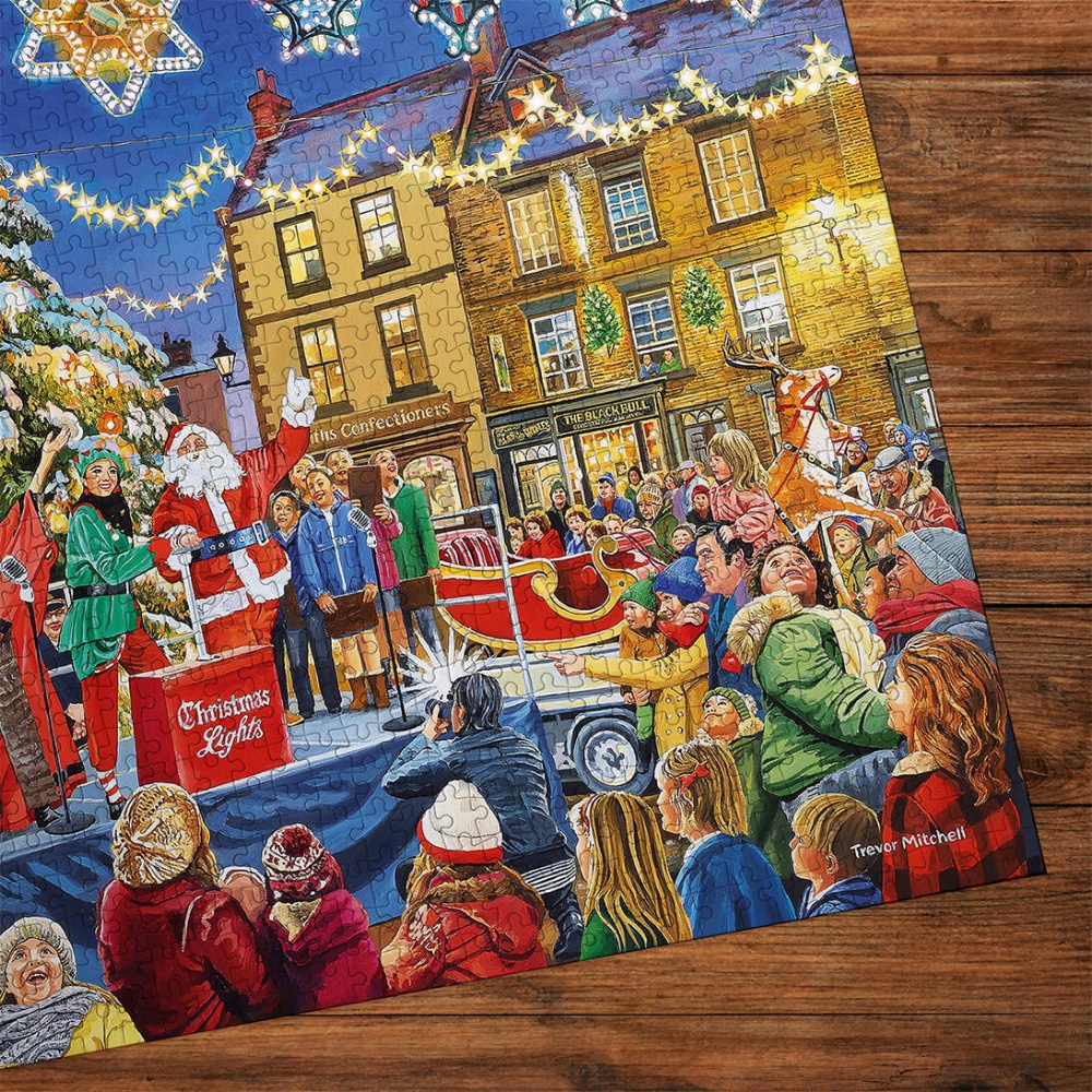 Gibsons - Christmas Switch On - 1000 Piece Jigsaw Puzzle - Image 5