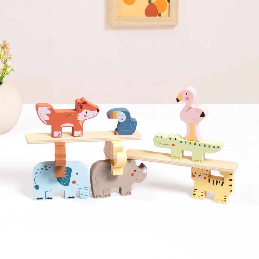 TookyToy - Wooden Stacking Animals Activity Toy - Image 4