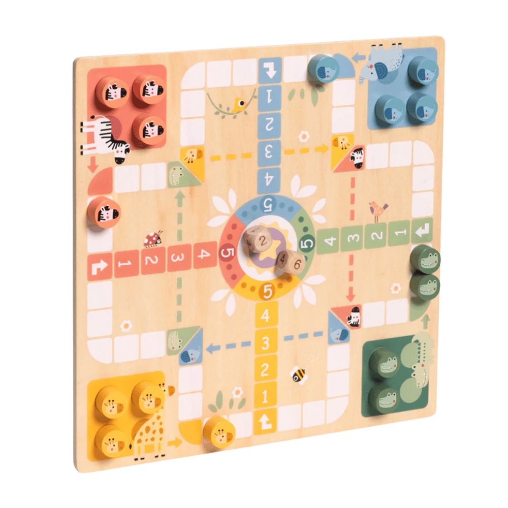 TookyToy - 2-in-1 Games - Ludo and Snakes & Ladders - Image 7